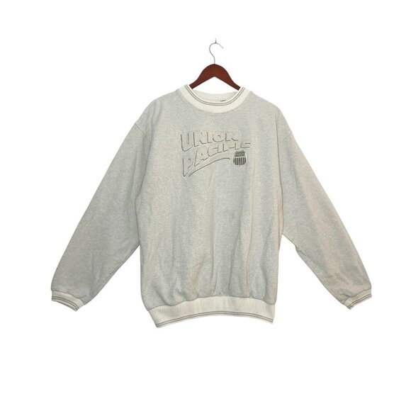 Vintage Union Pacific Unisex Embroidered Sweatshirt Diport USA Size XL - Picture 1 of 8